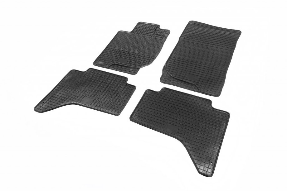 Mitsubishi L200 2006-2015 Tappetini in gomma (4 pz, Polytep) Foto 1