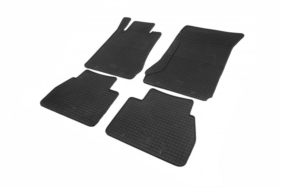 Mercedes E-class W210 1995-2002 Tappetini in gomma (4 pz, Polytep) Image