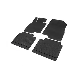 Tappetini in gomma (4 pz, Polytep) Mazda 3 2013-2019 foto 1