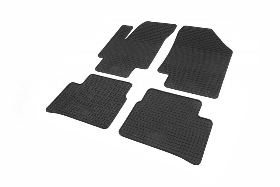 Kia Rio 2005-2011 Tappetini in gomma (4 pz, Polytep) Image