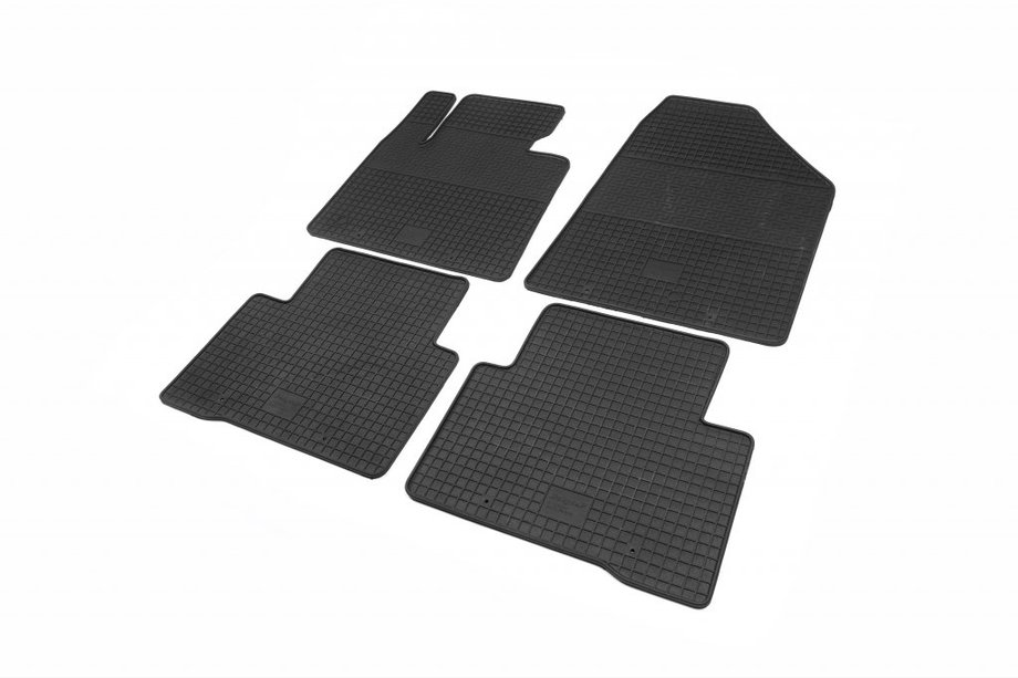 Hyundai Santa Fe 3 2012-2018 Tappetini in gomma (4 pz, Polytep) Image