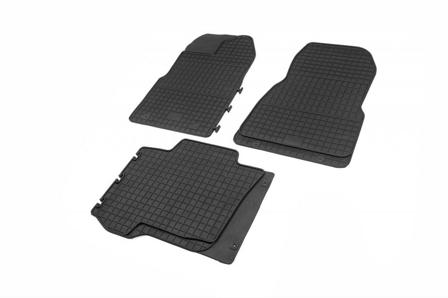 Ford Custom 2013-2022 Tappetini in gomma (3 pz, Polytep) Image