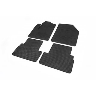 Tappetini in gomma (4 pz, Polytep) Ford Connect 2002–2006 foto 1