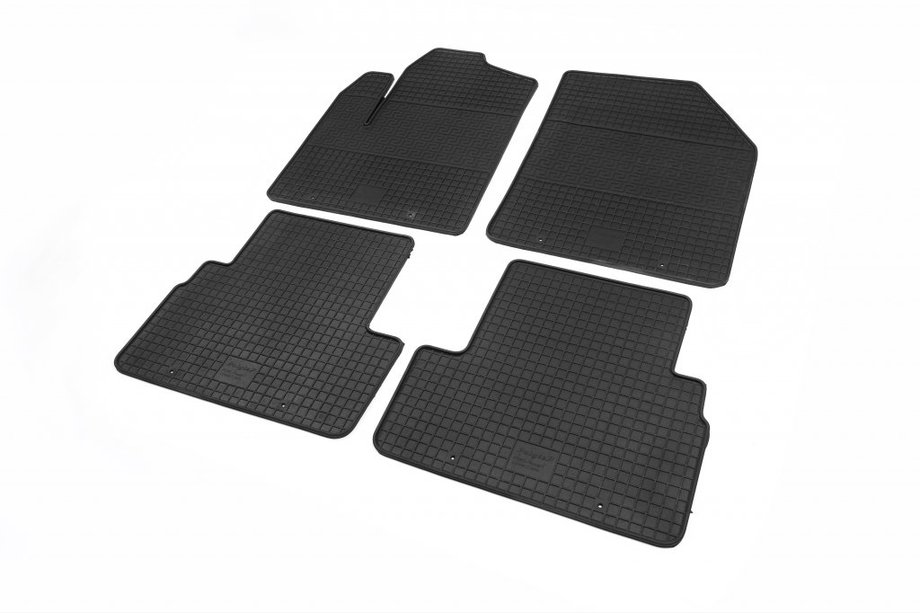 Ford Connect 2002–2006 Tappetini in gomma (4 pz, Polytep) Image