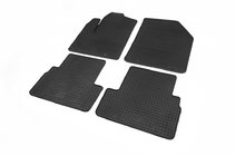 Ford Connect 2002–2006 Tappetini in gomma (4 pz, Polytep) foto 1