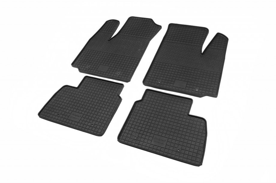 Fiat Doblo I 2001-2005 Tappetini in gomma (4 pz, Polytep) Image