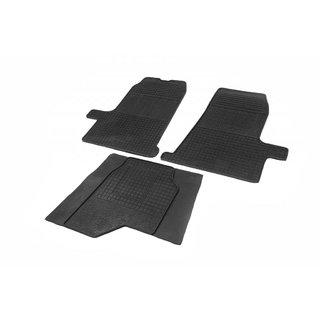Tappetini in gomma (3 pz, Polytep) Ford Transit 2000–2014 foto 1