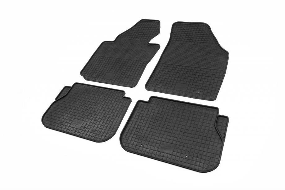 Volkswagen Caddy 2015-2020 Tappetini in gomma (4 pz, Polytep) Image