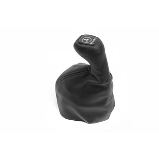 Cuffia e pomello cambio senza cornice (pelle)
