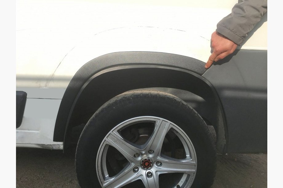 Peugeot Boxer 2006-2025 Allargatori passaruota (4 pz, neri) Image