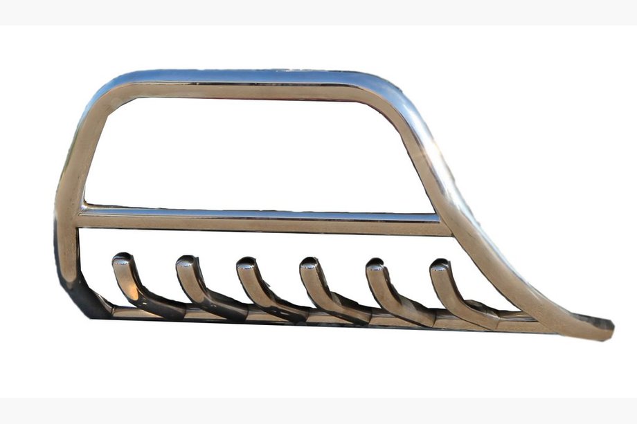Toyota Hilux 2006-2015 Paraurti Anteriore WT003 (Acciaio Inox) Foto 5