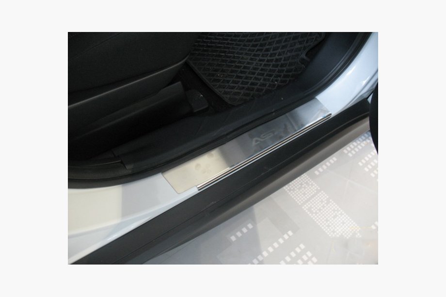Mitsubishi ASX 2010-2023 Coperture battitacco Nataniko (4 pz, acciaio inox) Foto 1