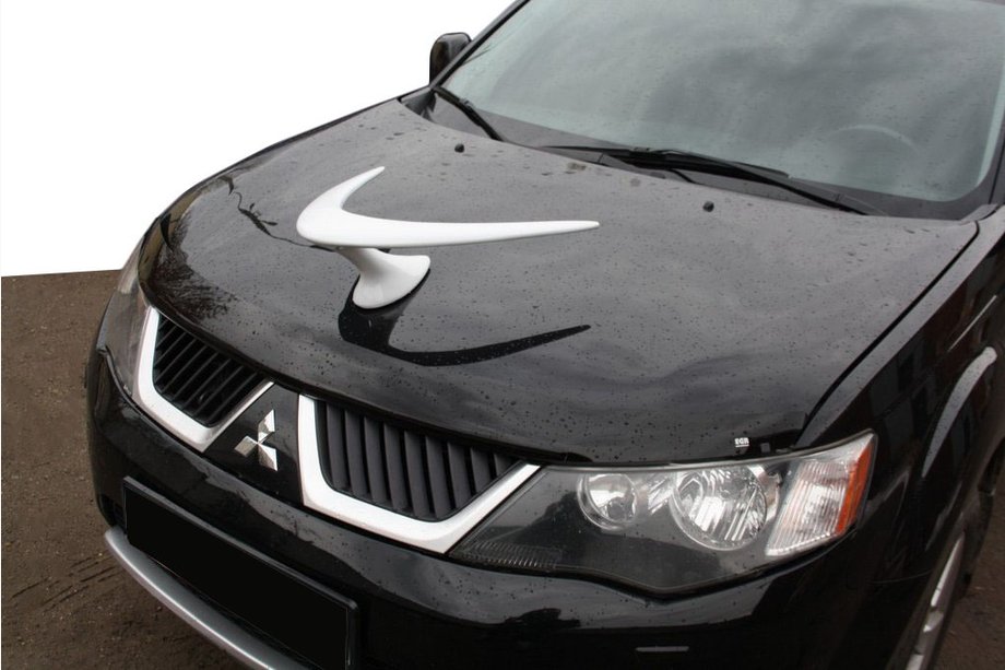 Mitsubishi Outlander 2006-2012 Spoiler posteriore Swallow (primer, verniciabile) Image