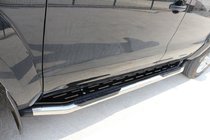 Fiat Fullback 2016- Pedane Laterali Amazon Silver (2 pz, Acciaio Inox) foto 1