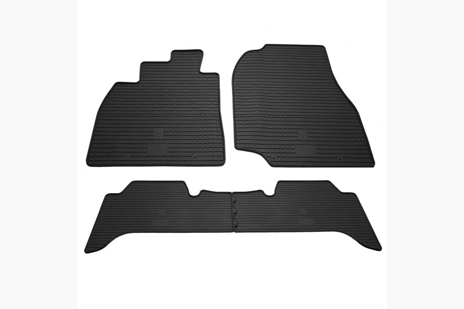 Toyota Land Cruiser 100 1998-2007 Tappetini in gomma (4 pz, Stingray Premium) Image
