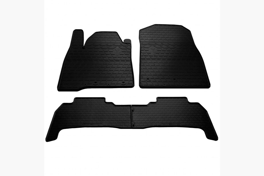 Lexus LX570/450d 2008-2022 Tappetini in gomma (4 pz, Stingray Premium) Image