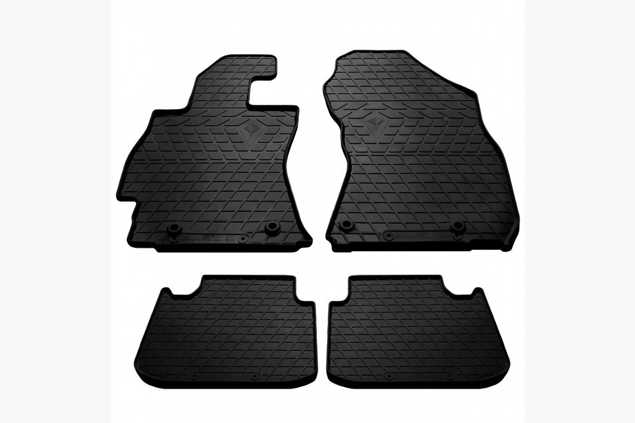 Subaru Outback 2014-2019 Tappetini in gomma (4 pz, Stingray Premium) Image