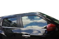 Nissan Juke 2010-2019 Cornici finestrini acciaio inox (4 pz) foto 4