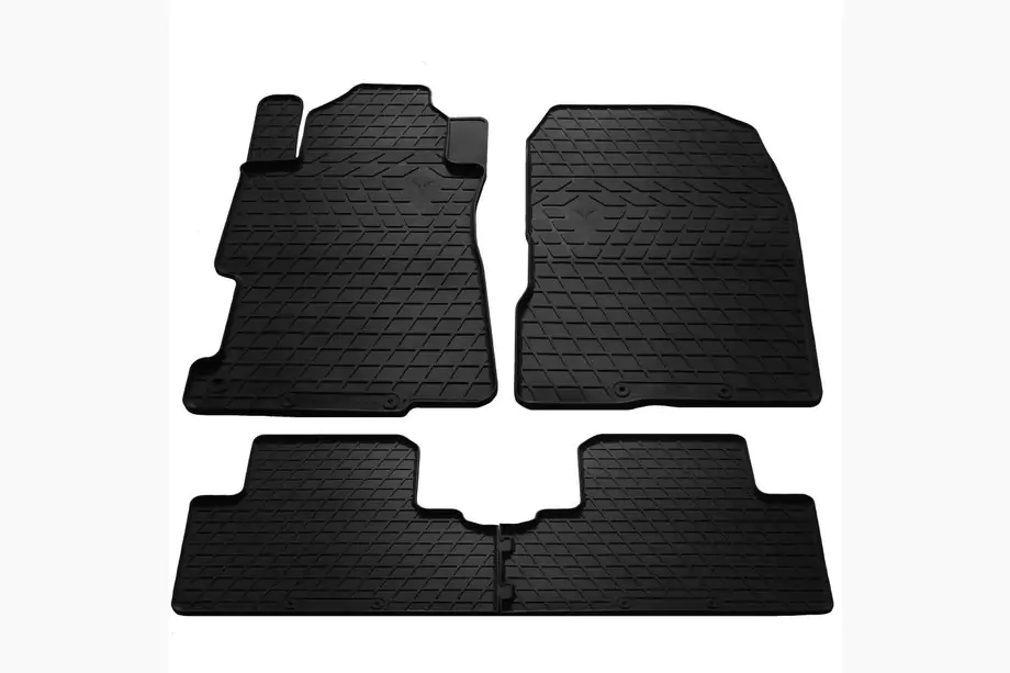 Honda Civic Sedan VII 2001-2006 Tappetini in gomma (4 pz, Stingray Premium) Image