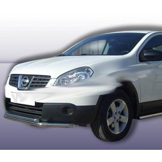 Protezione frontale doppia ST014 (acciaio inox) Nissan Qashqai 2010-2014 foto 3