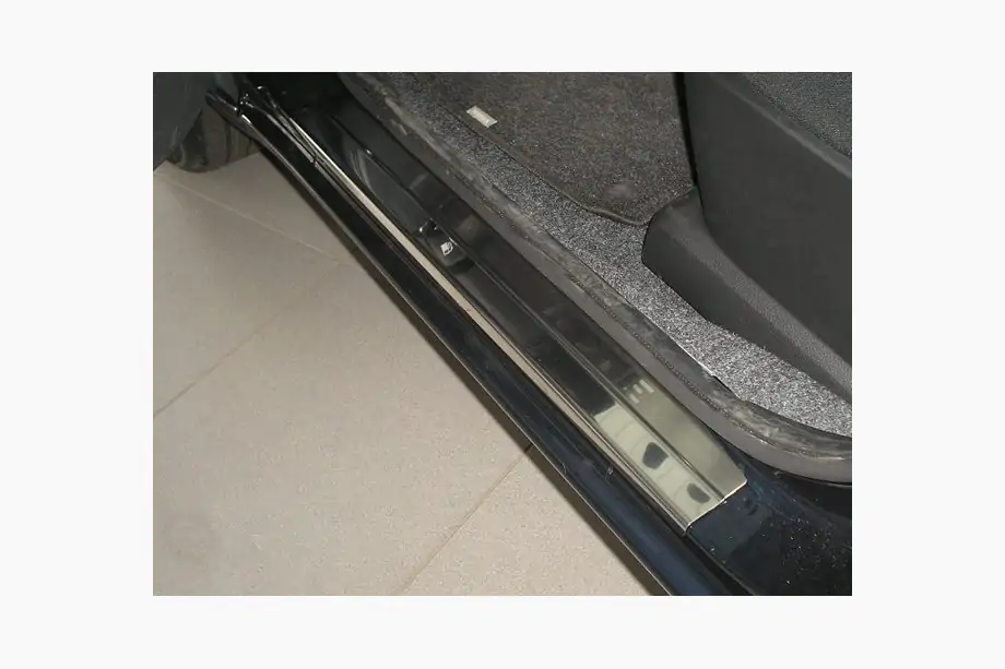 Nissan Note 2004-2012 Coperture Battitacco Nataniko (4 pz, Acciaio Inox) Image