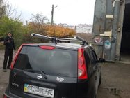 Nissan Note 2004-2012 Barre portatutto Shark (2 pz) foto 5