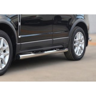 Tubi Laterali (2 pz, Acciaio Inox) Opel Antara 2006-2017 foto 2
