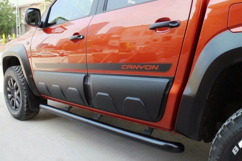 Volkswagen Amarok 2010-2022 Modanature porta OmsaLine (6 pz, ABS) Image