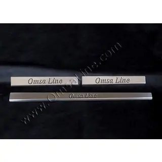 Battitacco OmsLine acciaio inox foto 2