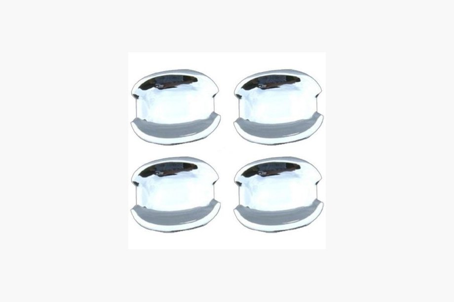 Ford C-Max 2004-2010 Coperture maniglie porta cromate (4 pz, plastica) Image