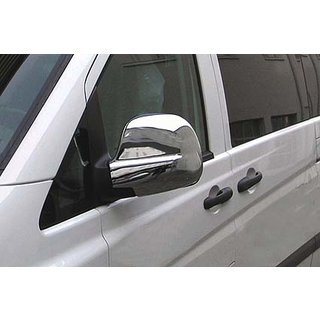 Coperture Specchietti Cromate VITO 2004-2010 (2 pz) Mercedes Viano 2004-2014 foto 3
