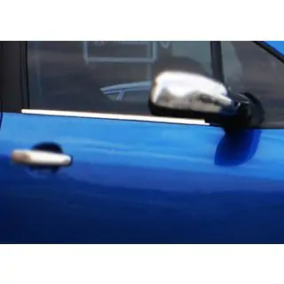 Cornici Esterne Finestrini Acciaio Inox (4 pz) Peugeot 307 2001-2008 foto 2