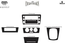 Skoda Superb 2001-2009 Decorazione Auto Meric (Variante N.1) Alluminio foto 8