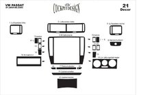 Volkswagen Passat B5 1997-2005 Coperture cruscotto 2004-2005 Alluminio foto 7