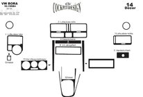 Volkswagen Bora 1998-2004 Tuning interni auto Carbonio foto 5