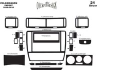 Volkswagen Passat B5 1997-2005 Coperture Cruscotto 96-04 Alluminio foto 5