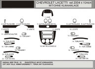 Chevrolet Lacetti 2003-2024 Copertura cruscotto Hatchback (Hartman) Alluminio foto 1