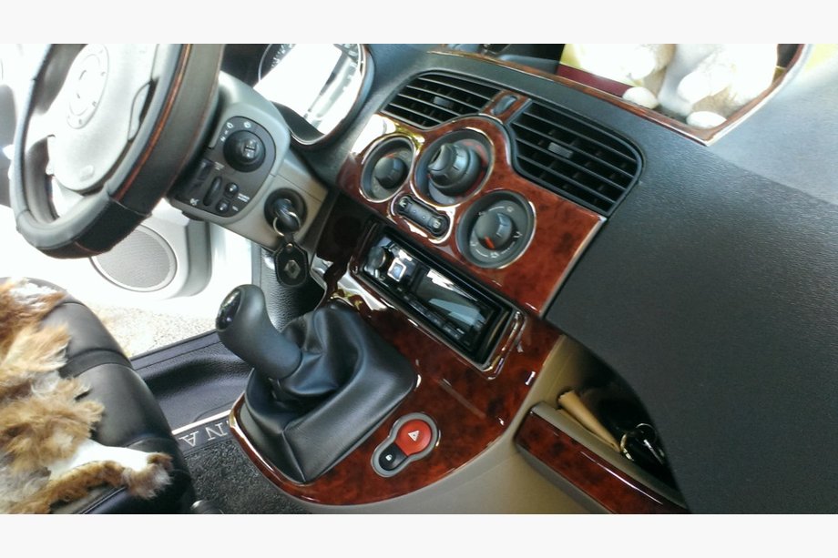 Renault Kangoo 2008–2020 Coperture Cruscotto Legno Foto 2