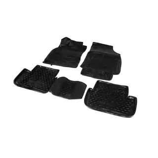 Tappetini in gomma per interni (4 pz, Novline) Renault Fluence 2009-2016 foto 1