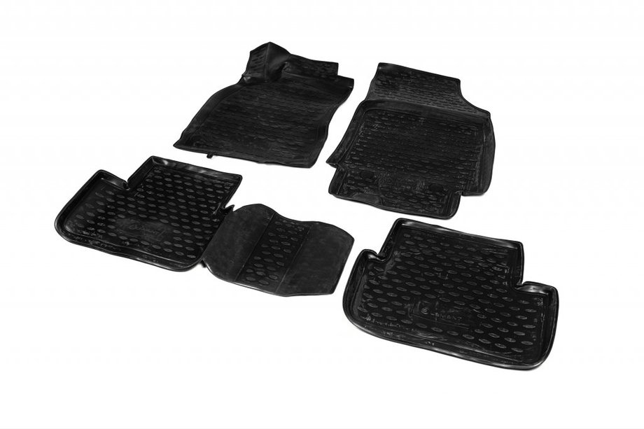 Renault Fluence 2009-2016 Tappetini in gomma per interni (4 pz, Novline) Foto 1