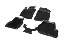 Skoda Octavia II A5 2010-2013 Tappetini in gomma (4 pz, Niken 3D) foto 1
