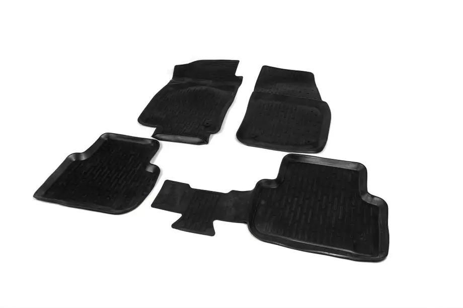 Volkswagen Tiguan 2016-2023 Tappetini in gomma (4 pz, Niken 3D) Image