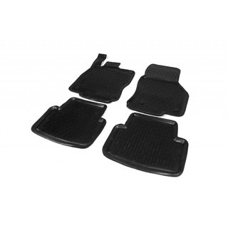 Tappetini in gomma (4 pz, Niken 3D) Skoda Octavia III A7 2013-2019 foto 1