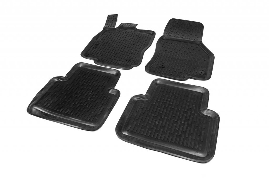 Skoda Superb 2015-2024 Tappetini in gomma (4 pz, Niken 3D) Image