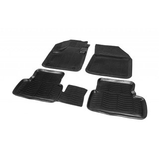 Tappetini in gomma (4 pz, Niken 3D) Peugeot 3008 2016-2023 foto 1