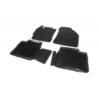 Tappetini in gomma (4 pz, Niken 3D) Toyota Corolla 2013-2019 foto 1