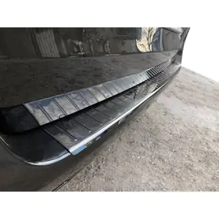Protezione Paraurti Posteriore OmsaLine Cromo Nero (Acciaio Inox)