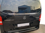 Mercedes Vito/V-class W447 2014- Cornice vetro posteriore (vetro piccolo) acciaio inox OmsaLine - Acciaio Inox Italiano foto 1