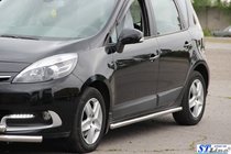 Renault Scenic/Grand 2009-2016 Barre Laterali BB001 (2 pz, acciaio inox) foto 3