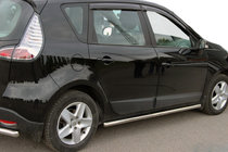 Renault Scenic/Grand 2009-2016 Barre Laterali BB001 (2 pz, acciaio inox) foto 1